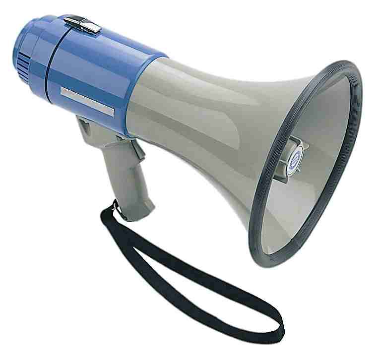 Megaphone - Speak out louder without straining your lungs